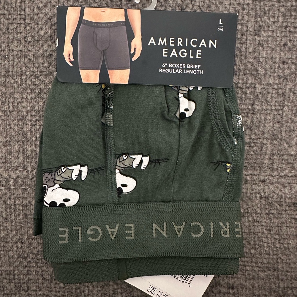 American Eagle Outfitters Snoopy Boxer Briefs
